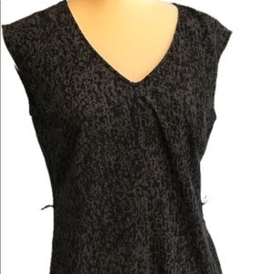 3/$25 French connection V-neck front rouche dress